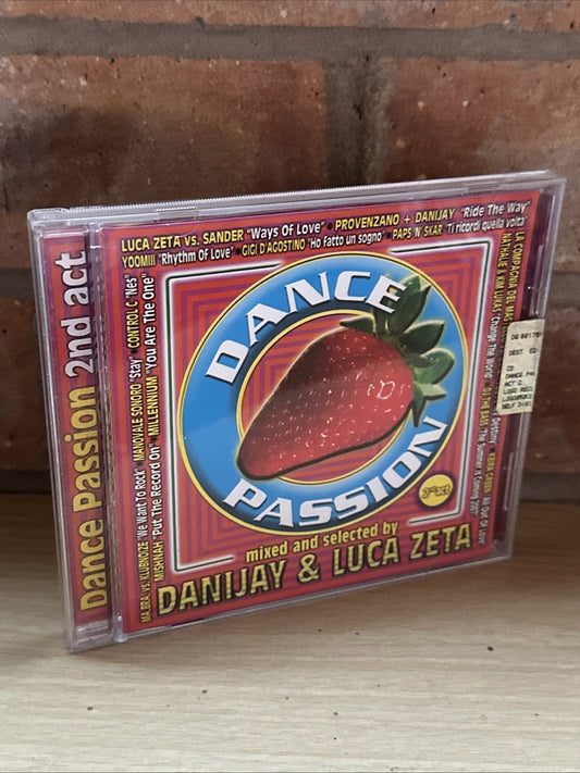 VARI-DANCE PASSION DANCE PASSION ACT 2 (CD) Rare 90’s Electronic MIXED Dance Cd0
