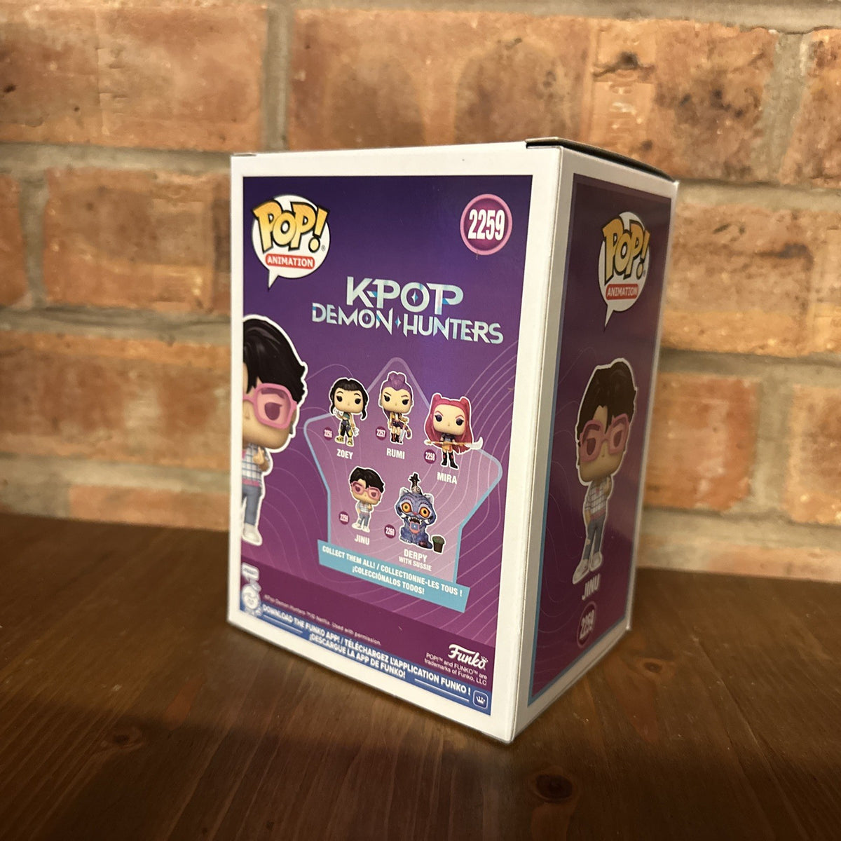 FUNKO POP KPOP DEMON HUNTERS Jinu 2259 K Pop Huntrix Group Band New  Gift4