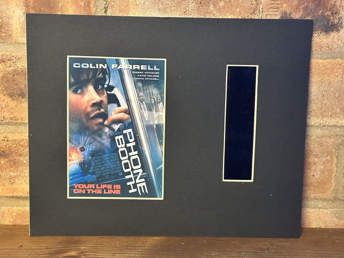Phonebooth Single Film Cell Movie Mounted Gift Colin Farrell 8x10 1/2002