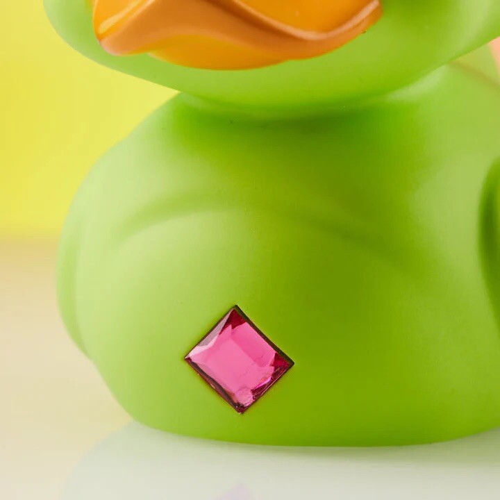 Trolls TUBBZ duck 1ST EDITION Trolls GREEN  PINK HAIR Collectible Duck  Figure4