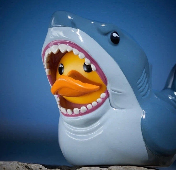 TUBBZ Mini Jaws Bruce Collectible Vinyl Rubber Duck Figure  50th Anniversary