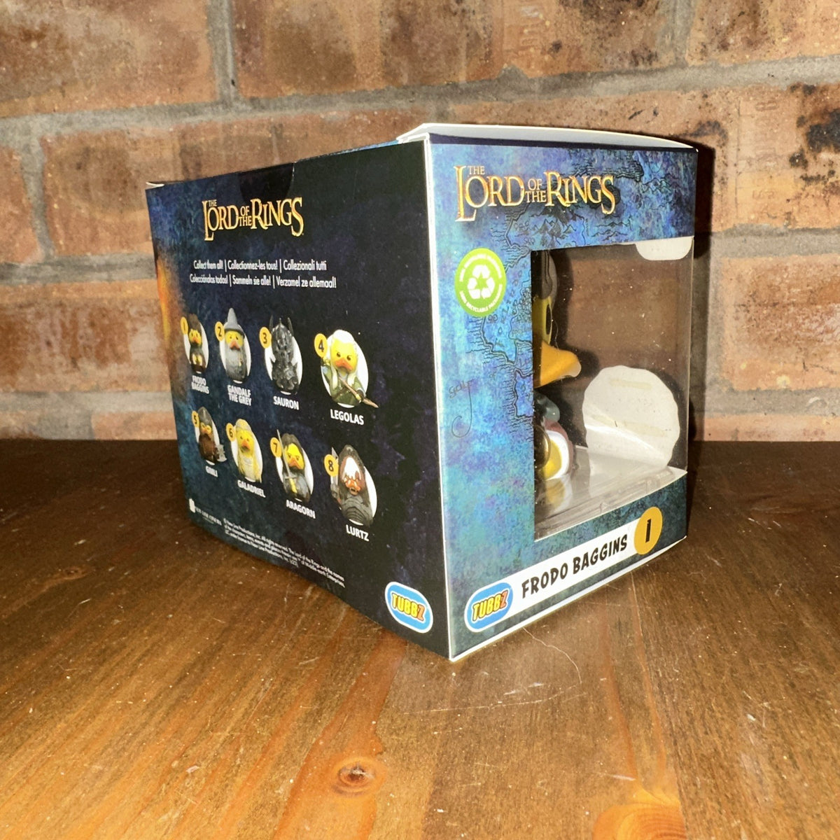 TUBBZ LOTR Frodo Baggins Collectible Duck Vinyl Rubber Collectable Figure1