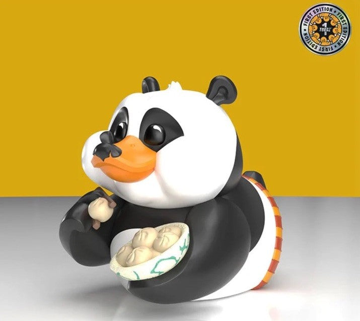 TUBBZ First Edition Kung Fu Panda - Po Cosplaying Rubber Duck Vinyl Figure 1st