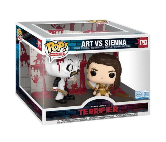 Funko Pop! Terrifier 2 Art vs Sienna Pop Vinyl Deluxe Horror IN STOCK NOW0