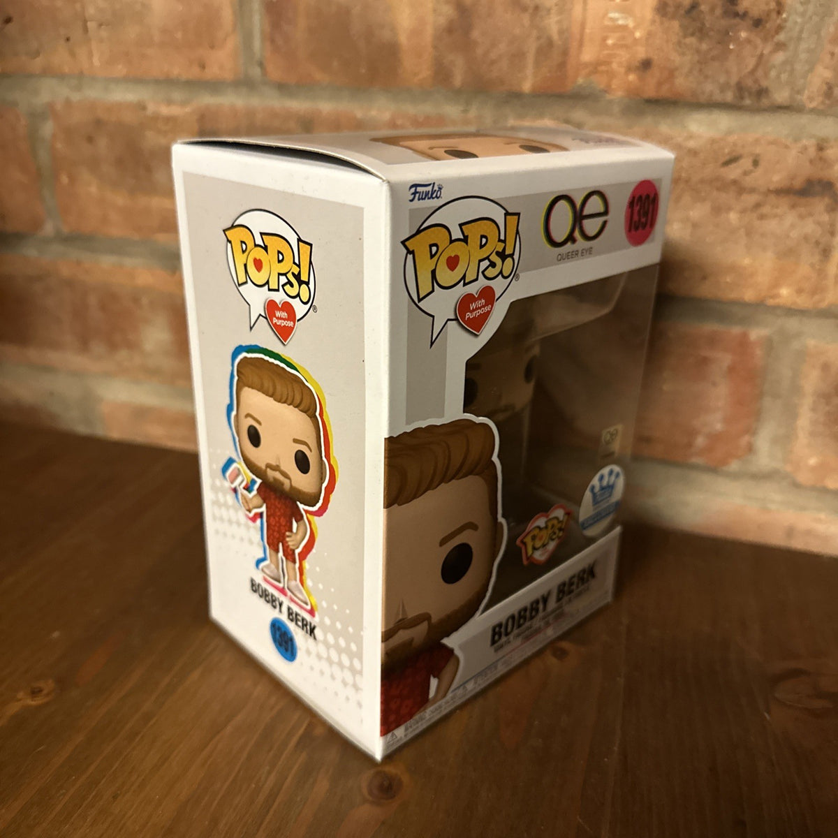 Funko Pop! Vinyl: Queer Eye - Bobby Berk - (Exclusive) #1391 Funko Web (FW)1