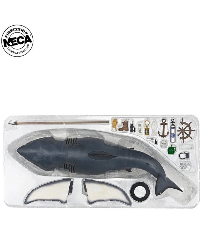 The Game of Jaws 50th Anniversary Edition 15" Shark Neca 2025 In Stock Now