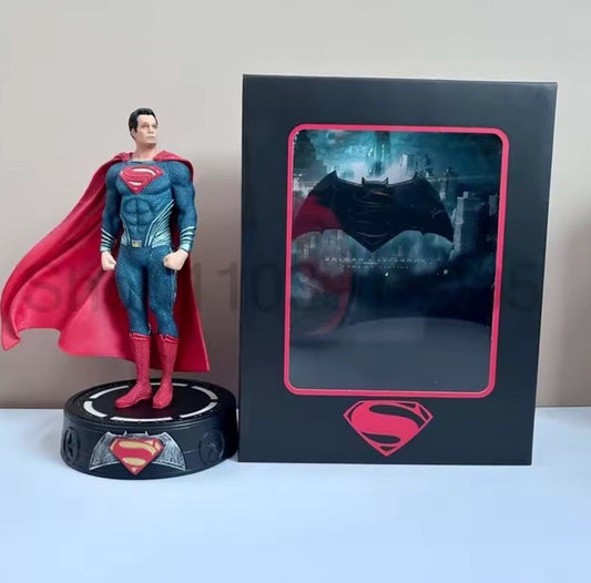LED Justice League Superman Figure Movie Model Toy Superheroes