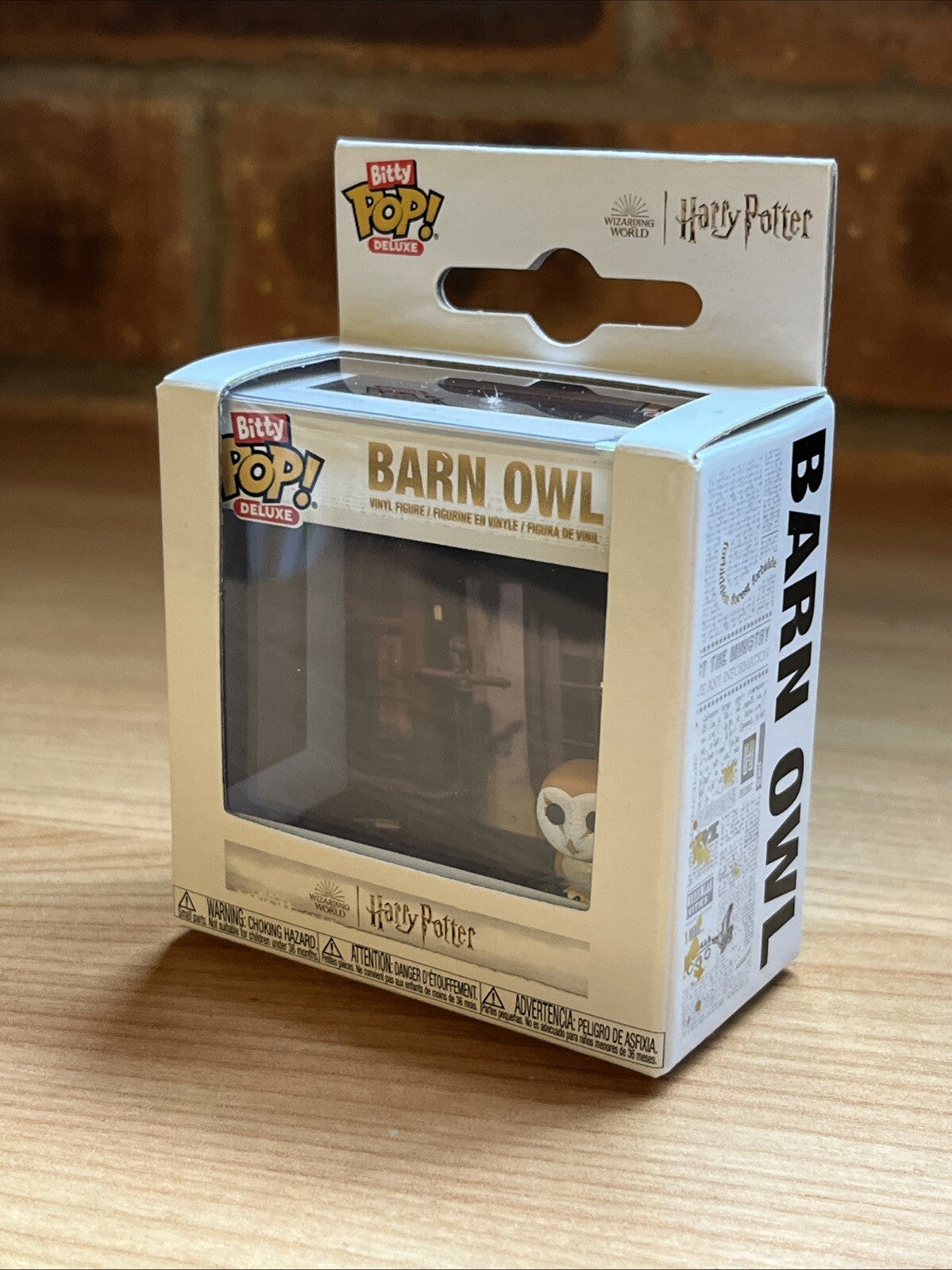 Funko Bitty Pop! Deluxe Harry Potter - Barn Owl Vinyl Figure 1st ed  Gift3