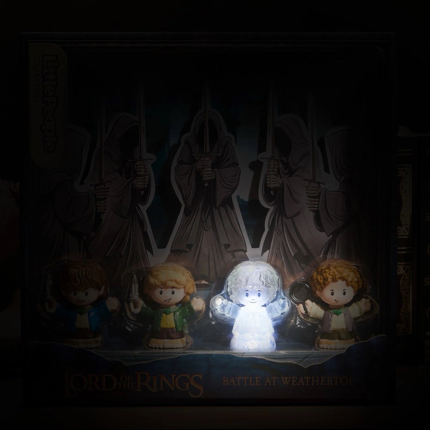 LORD OF RINGS Fisher Price Little People Collector WEATHERTOP SET LOTR Light Up