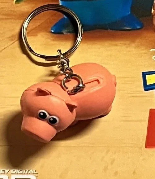 Toy Story Characters HAMM Lotso Alien Cartoon Doll Keychain gift bag Keyring1