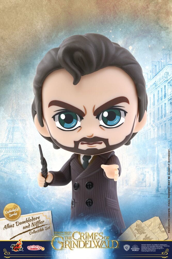 Harry Potter Fantastic Beasts crimes Of Grindewald Cosbaby Dumbledore & Niffler1