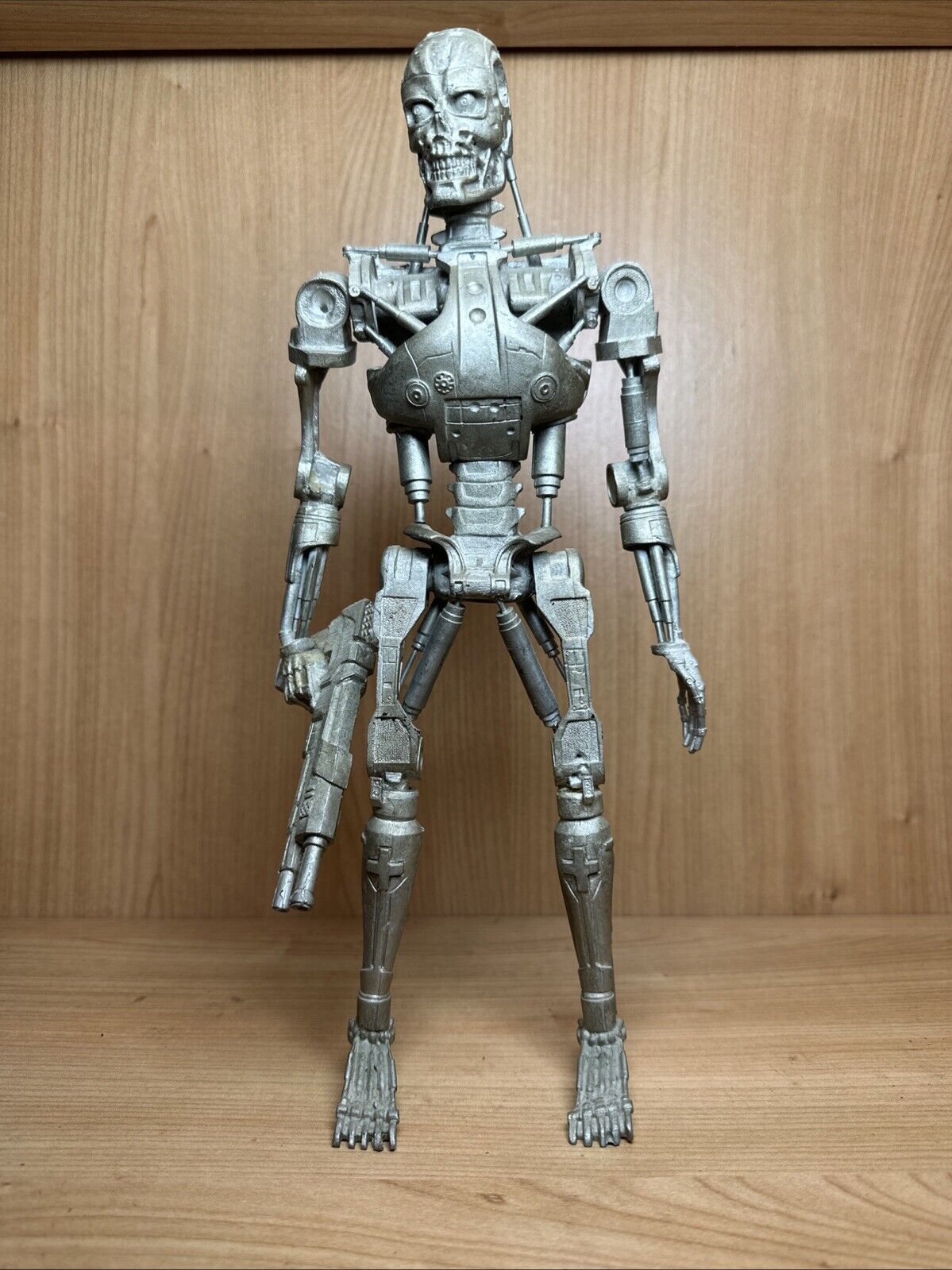 Hand Sculpted Metal Terminator ENDOSKELETON T800 30cm Schwarzenegger Comic Con