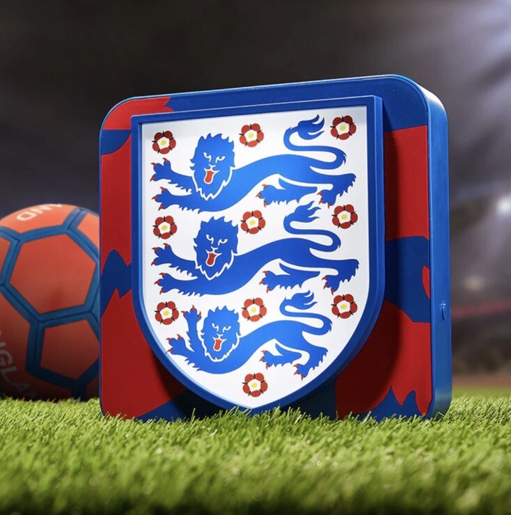 England Football world cup 2026 3D Desk Lamp Wall Light UK Kane Boxed0