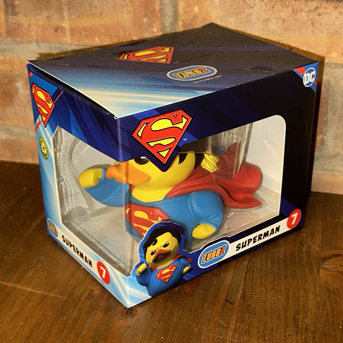 superman TUBBZ Boxed Edition DC Comics  Official Collectible Duck movie summer7