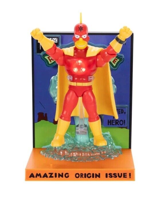 The Simpsons Radioactive Man Premium 5 inch Scale Action Figure - Jakks Pacific