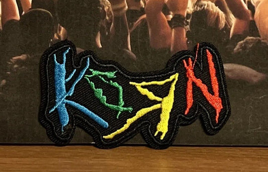SOSJams Sew Iron On Patch Korn Metal Music Rock Band Badge Patches
