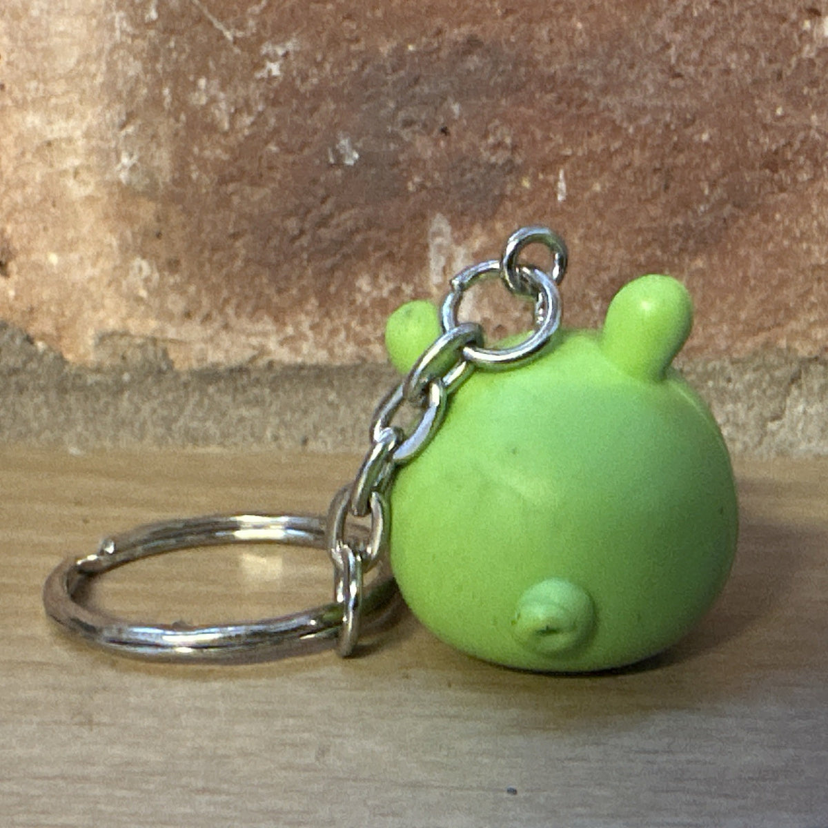 Angry Birds Cannon Fodder Pig Key Ring  danglers Keychain charm PVC Movie Gift2