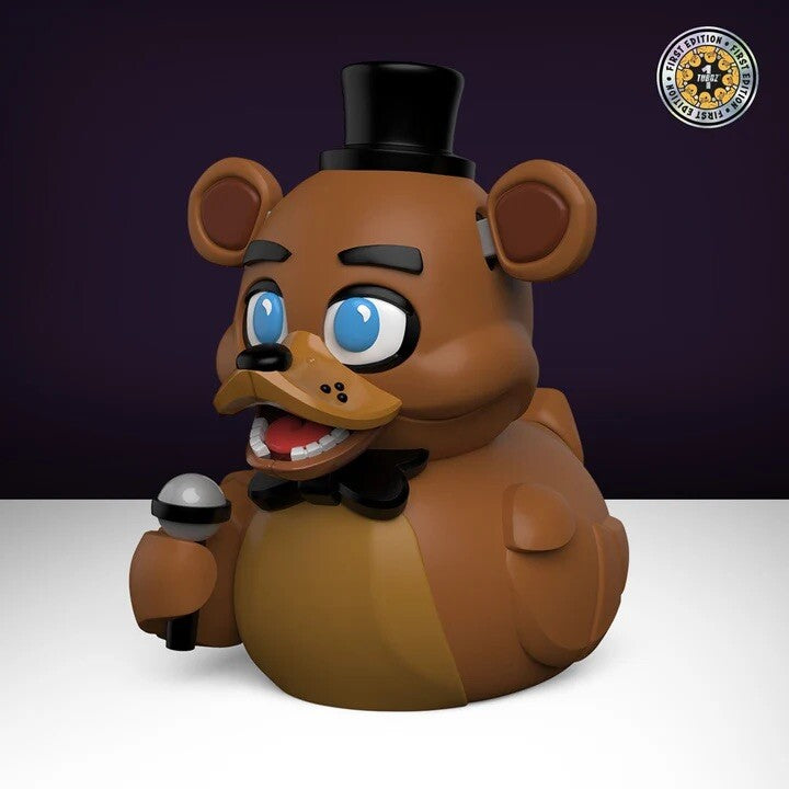  FNAF FREDDY Five Nights  tubbz duck 1st Edition Gaming Film In Stk NOW1