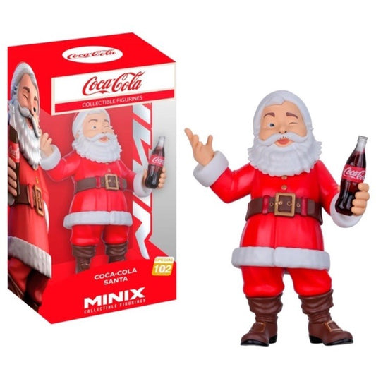 Coca-Cola Santa (Coca-Cola) Minix 4.5-Inch Vinyl Entertainment Figure