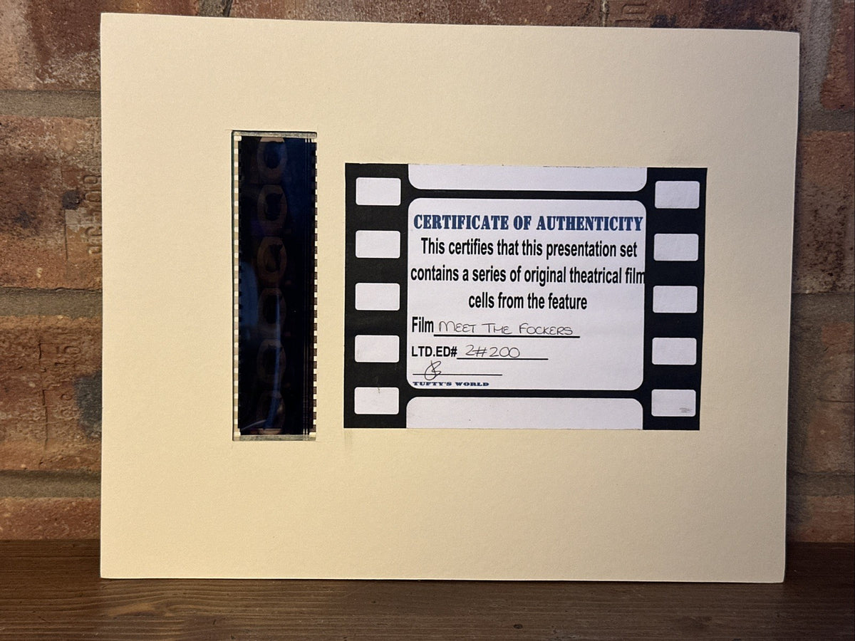 Meet the Fockers Single Film Cell 2/200 8x10 COA Movie Gift3