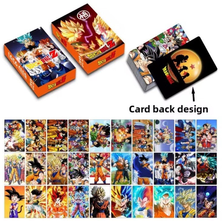 DRAGONBALL 30 Piece Collectable Cards Pack LOMO CARDS Dragon Ball0