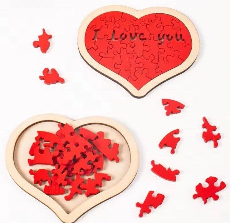 I Love You Puzzle Gift Home Decor Valentine’s Day Present Gifts UK2