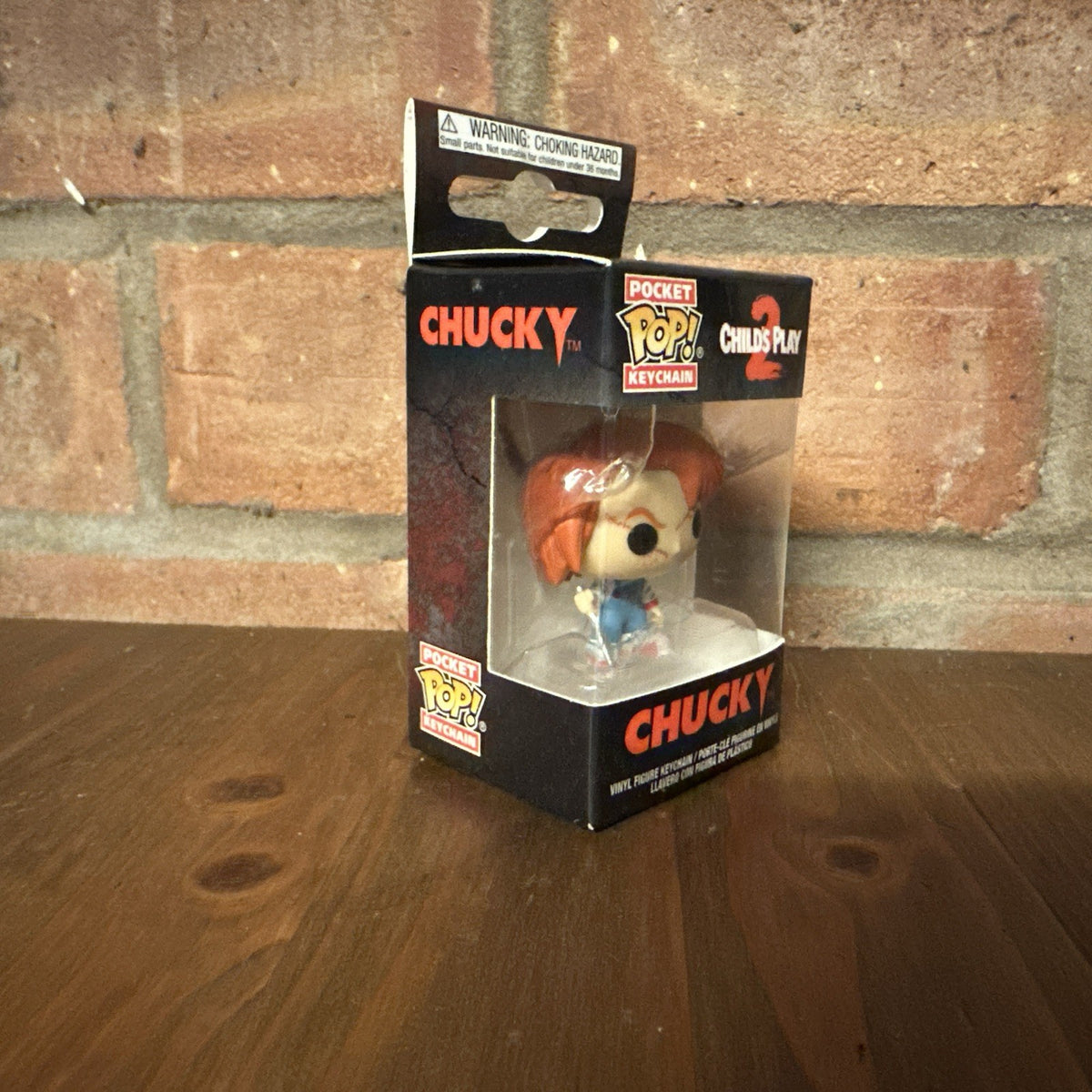 Funko POP! Chucky The Killer Doll Horror POP Pocket Keyring 1.5" New Boxed1