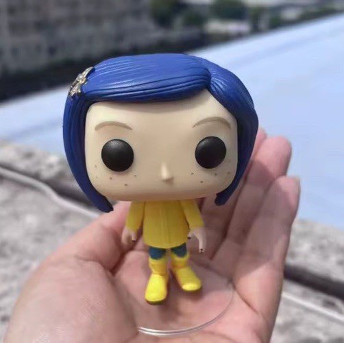 Custom Coraline in Raincoat Pop Vinyl Figure Collectible No Box In Stk Now1