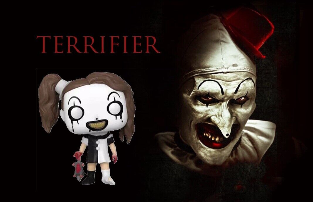 Terrifier Little Pale Girl GLOW GITD Funko Art The Clown  Speciality 1749 In Stk