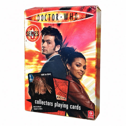 Doctor Who Series 3 Collectors Playing Cards - Brand New Tenth Doctor Gift0