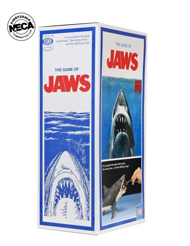 The Game of Jaws 50th Anniversary Edition 15" Shark Neca 2025 In Stock