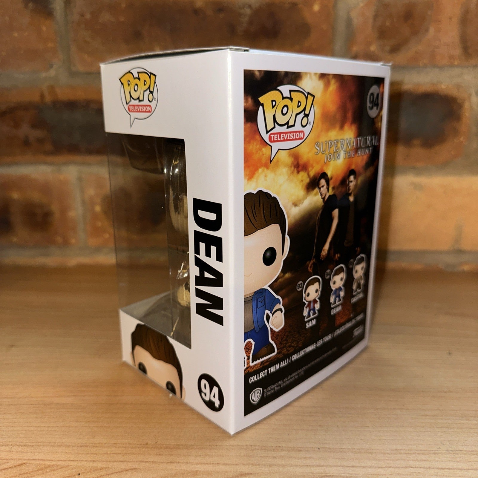 Official Supernatural - Dean Winchester #94 - Funko Pop! Vinyl Tv In Stk Now