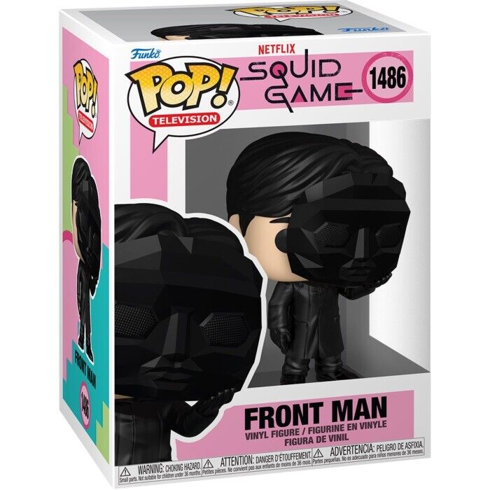 FUNKO POP SQUID GAME  FRONT MAN Netflix Series Cult Vinyl Figure In Prot