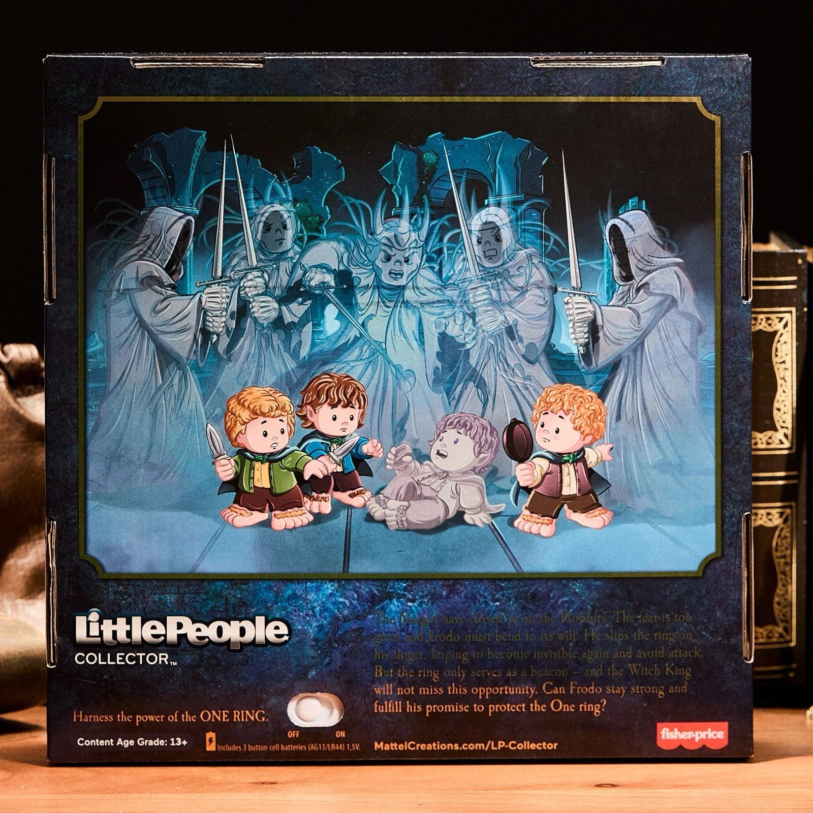 LORD OF RINGS Fisher Price Little People Collector WEATHERTOP SET LOTR Light Up