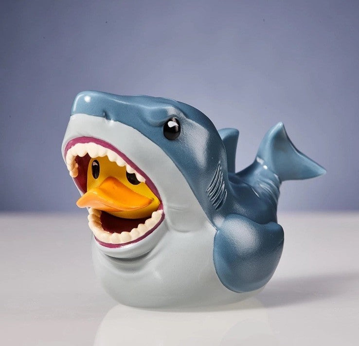 TUBBZ Mini Jaws Bruce Collectible Vinyl Rubber Duck Figure  50th Anniversary