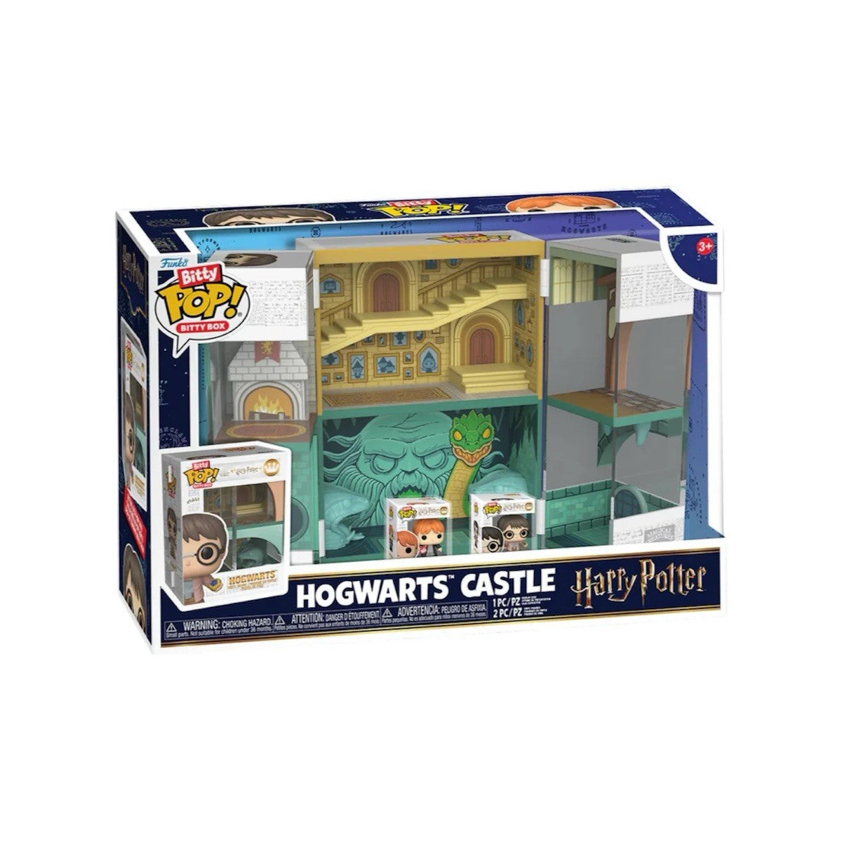 Hogwarts Castle Bitty Funko Pop! Bitty Box Harry Potter & 2 Bitty In Stk