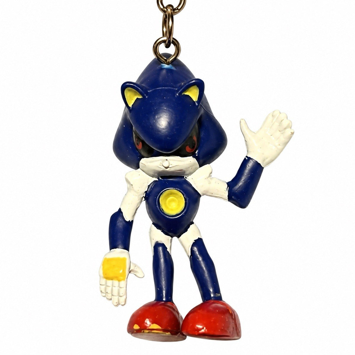 Sonic The Hedgehog Metal Sonic Keyring Keychain Sega Gaming Key Ring gift bag0