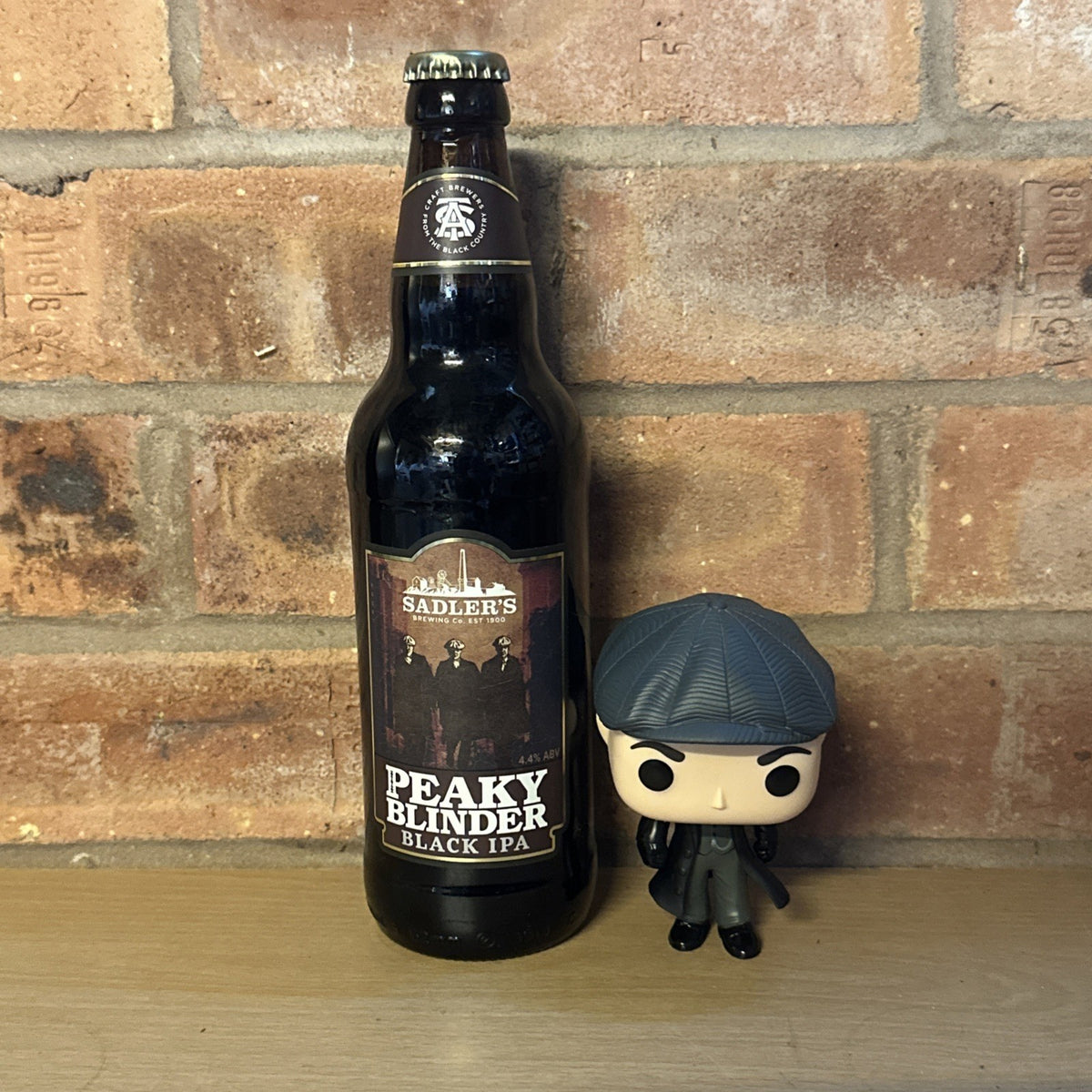 Peaky Blinder Sadlers Black IPA Full OOD And Tommy Shelby Funko Pop Man Cave0