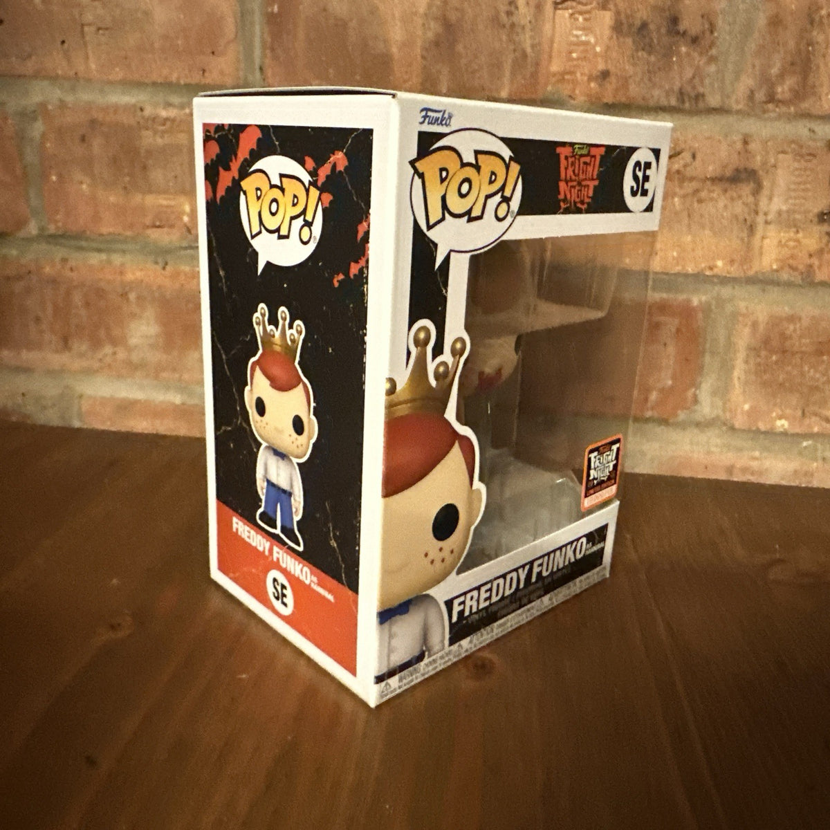 Funko Pop! SE Freddy Funko as Hannibal Lector Le10k Fright Night 2022 Exc Bloody2