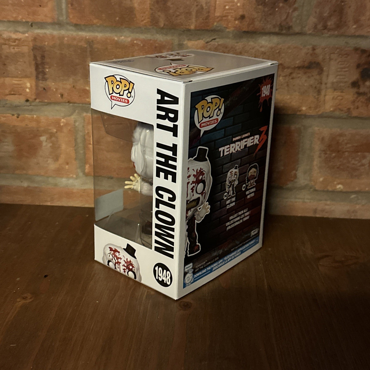 Funko Pop! Art the Clown with Knife (Bloody)  Terrifier 3 New In Stock Horror5