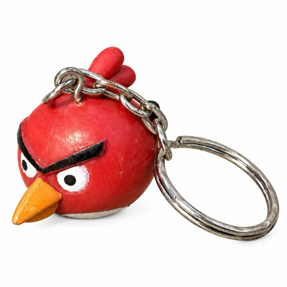 Angry Birds Cardinal Pig Key Ring  danglers Keychain charm PVC Movie Gift0