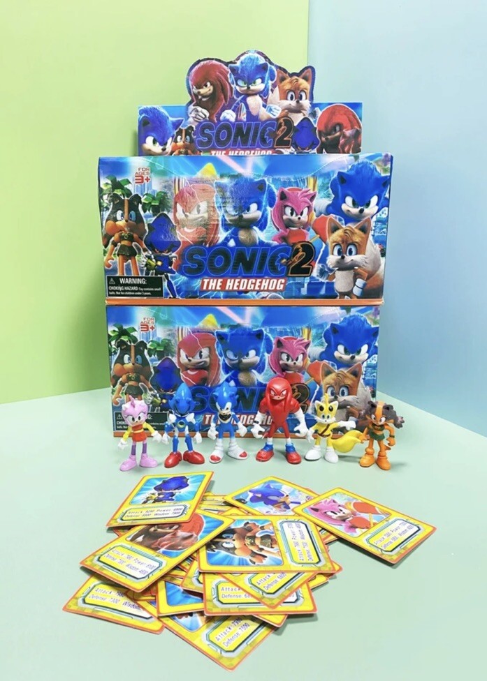 Sonic Collectible Figures Blind Bag Series Tails Eggman shadow netflix  Key Ring2