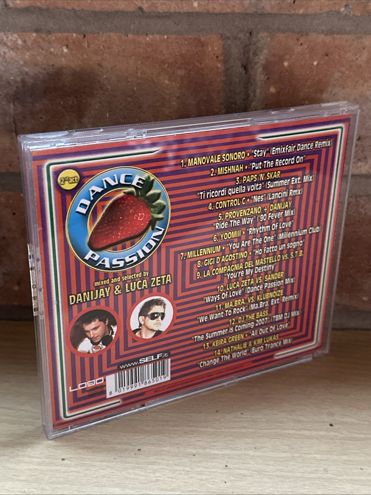 VARI-DANCE PASSION DANCE PASSION ACT 2 (CD) Rare 90’s Electronic MIXED Dance Cd1