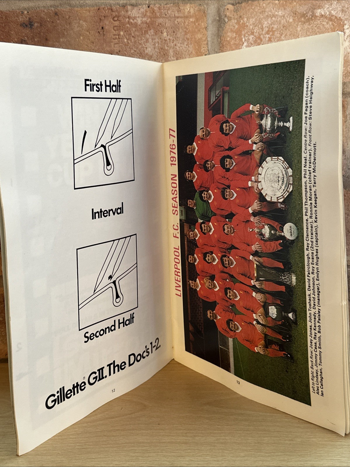 1977 FA Cup Final Football Programme Liverpool v Manchester United Original...2