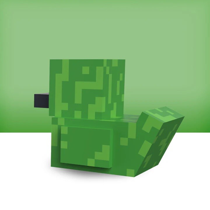 Minecraft Creeper And Steve Tubbz Duck Set Cosplay Duck 1st Ed Gaming Film Gift7