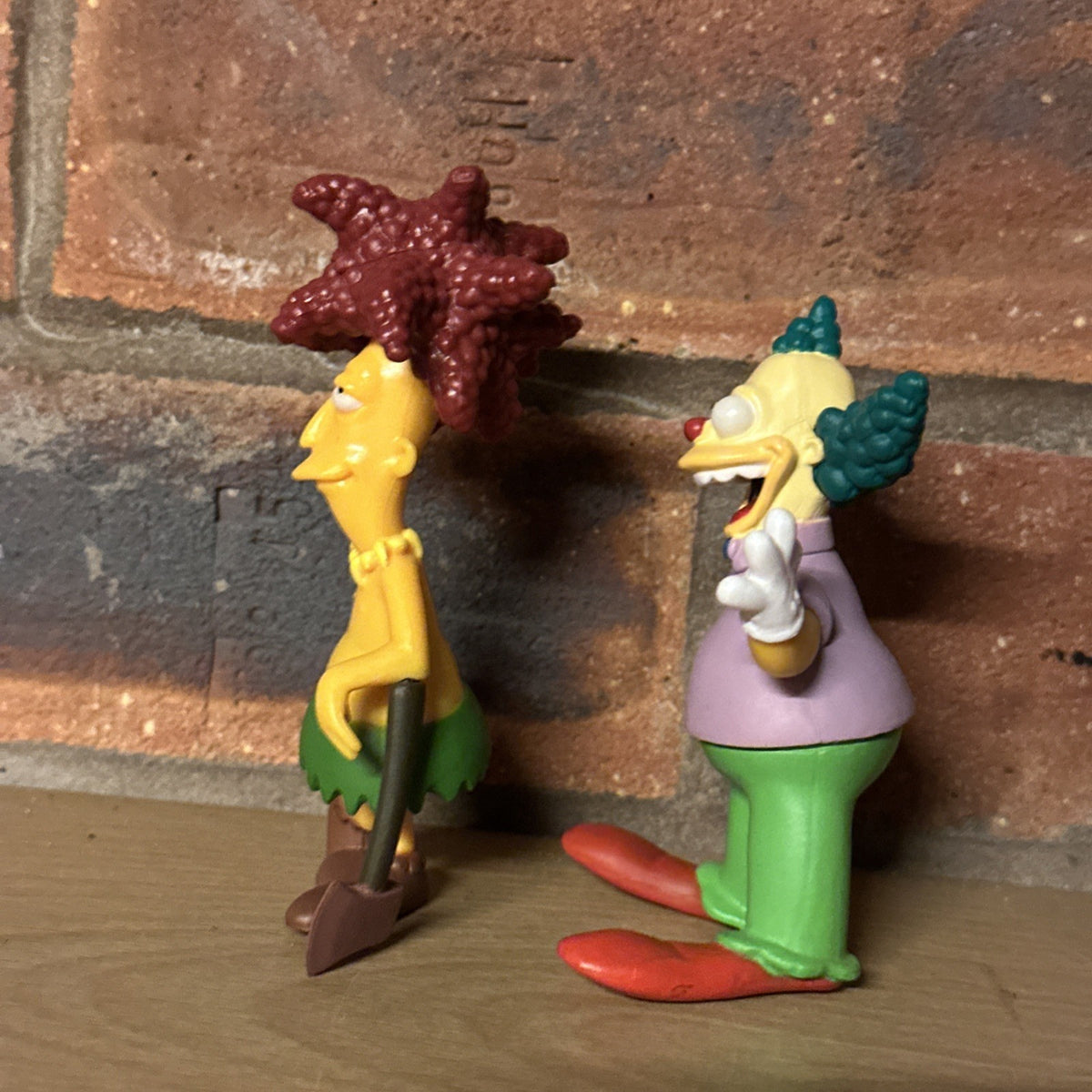 The Simpsons SIDESHOW BOB & KRUSTY THE CLOWN SIMPSON Figure 5.5'' VINYL FIGURE2