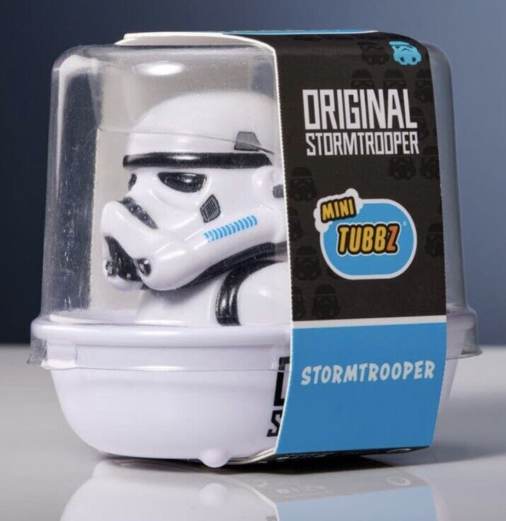 TUBBZ MINI STORMTROOPER RUBBER DUCK OFFICIAL STAR WARS BOXED In Stk Now