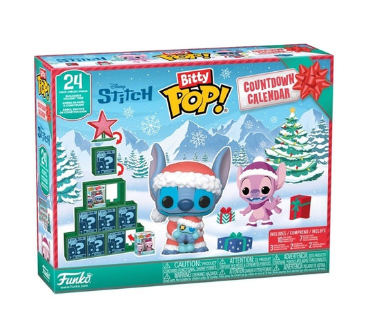 Funko Bitty Pop! Stitch Xmas Advent Calendar Disney Lilo & Stitch Due Beg Dec