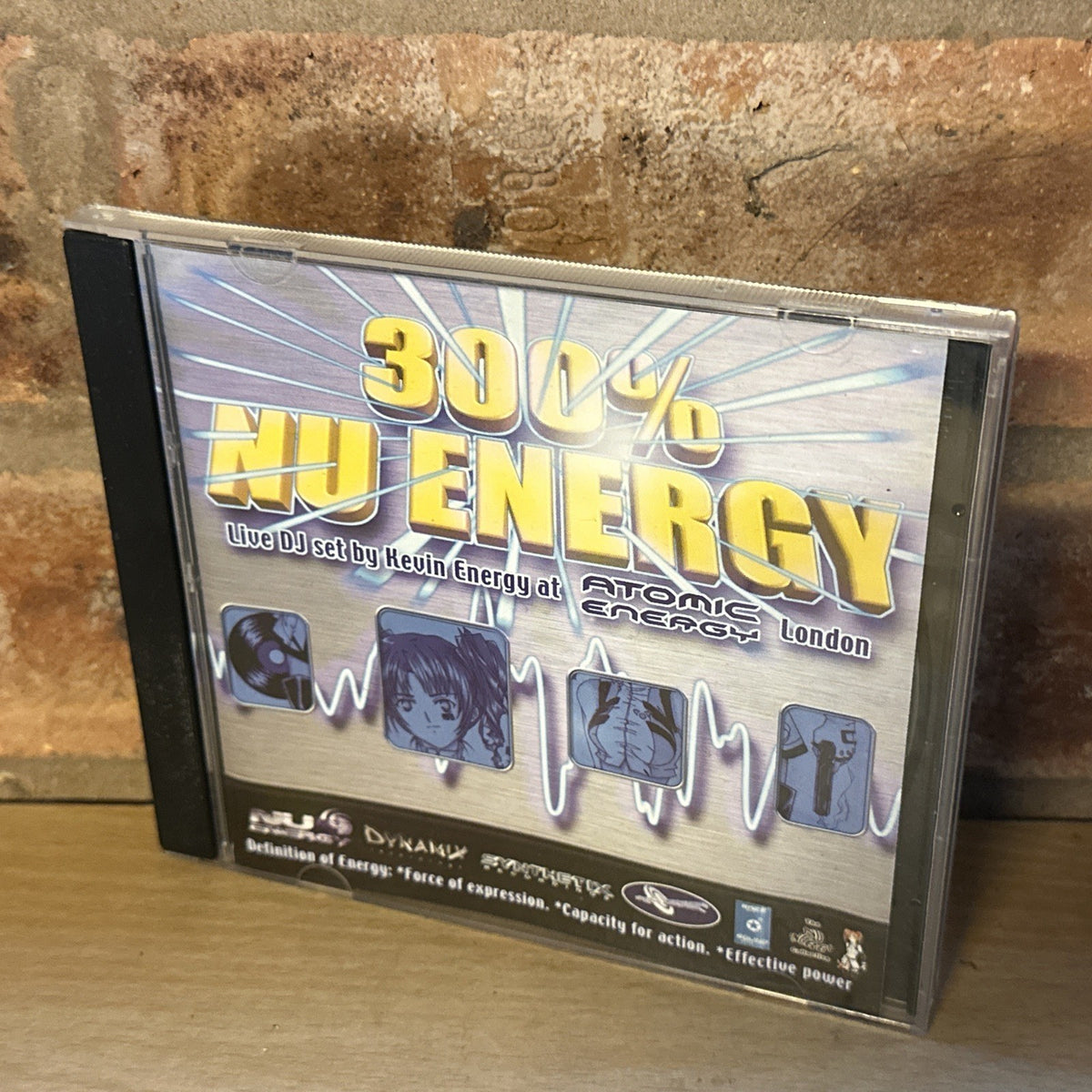 Mixed By Kevin Energy @ Atomic Energy London Rare Remixes 300% Nu Energy Mint Cd0