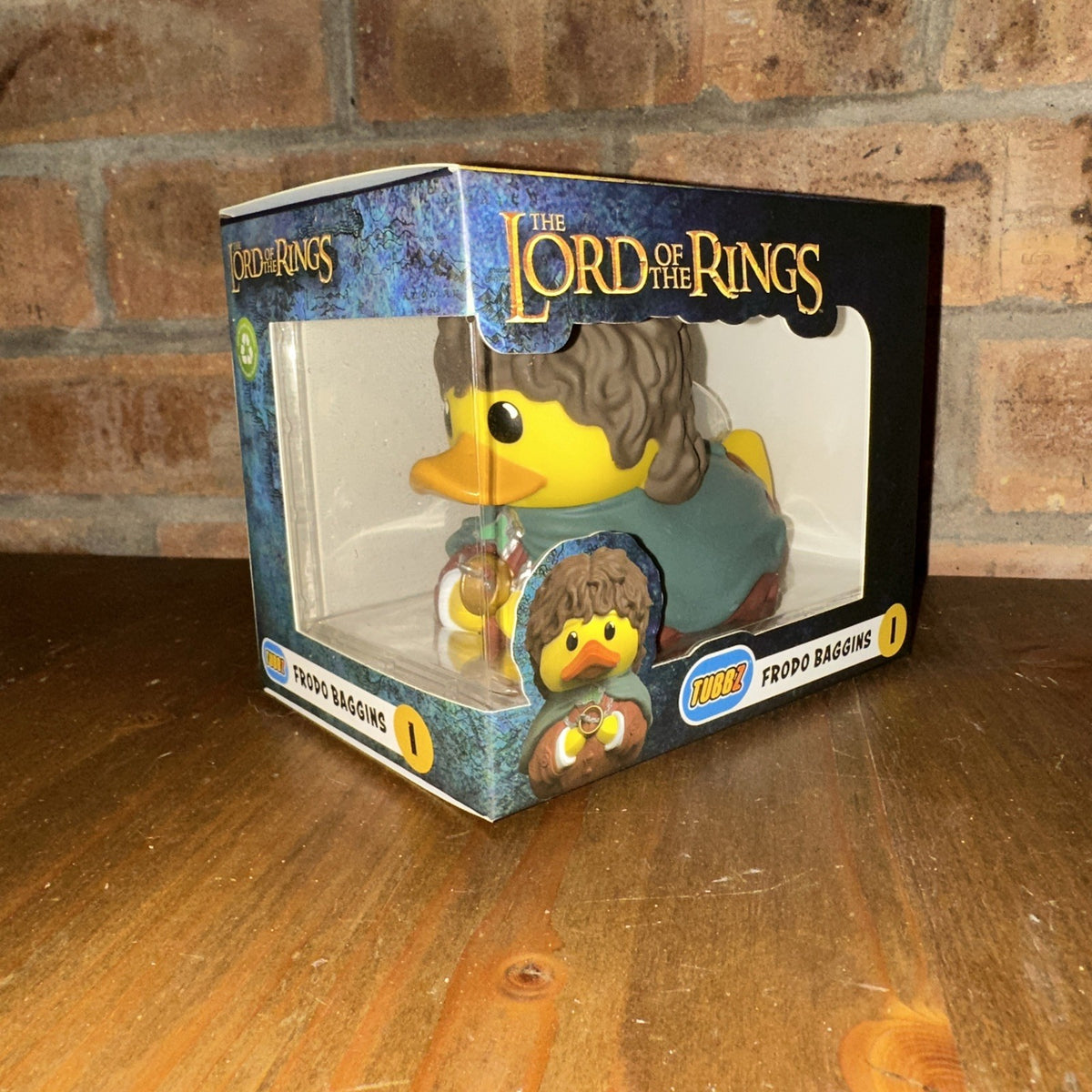 TUBBZ LOTR Frodo Baggins Collectible Duck Vinyl Rubber Collectable Figure0
